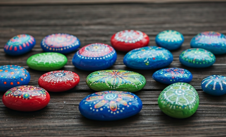 Does Clear Gloss Spray Paint Protect a Painted Rock?