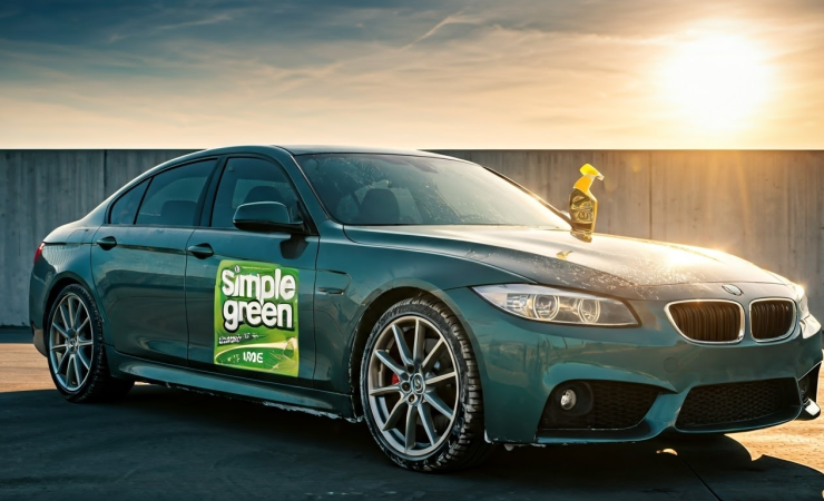 Does Simple Green APC Remove Contaminants from Car Paint?