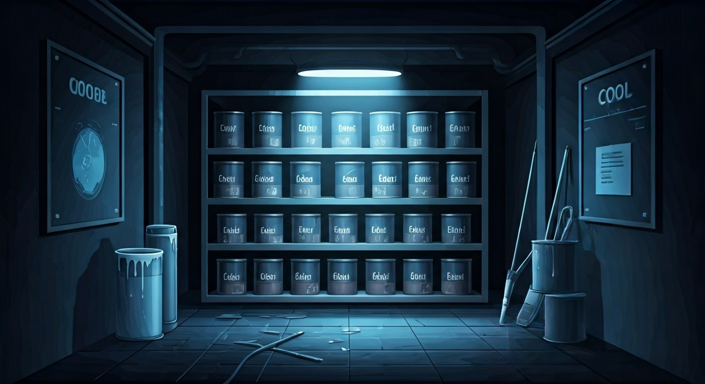 Ideal paint storage conditions