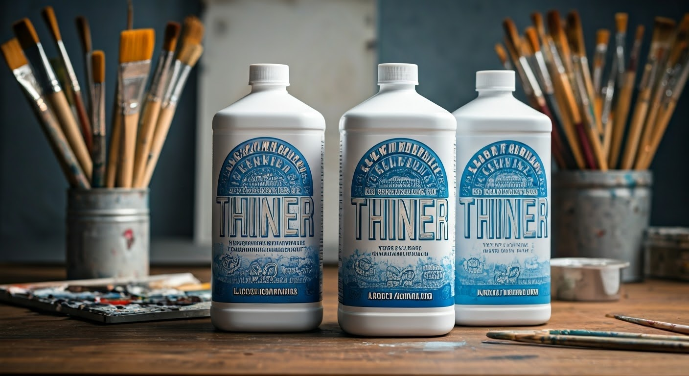 Lacquer and paint thinner containers