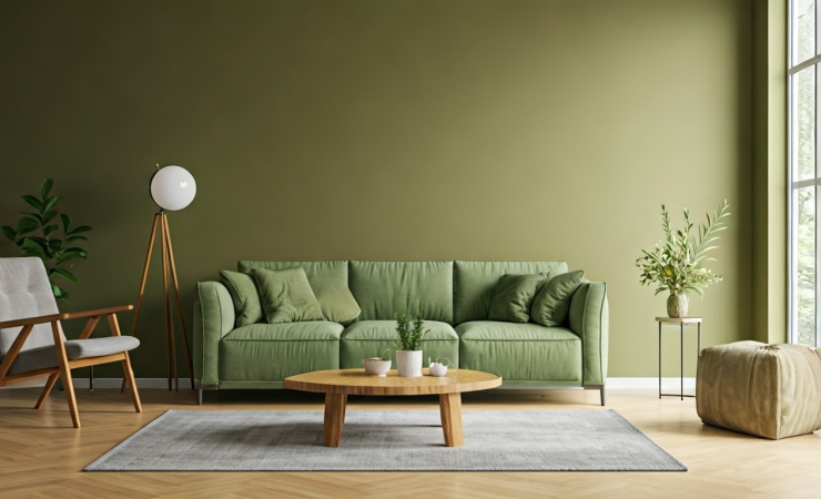 How To Use Olive Green Paint In Any Room Effectively