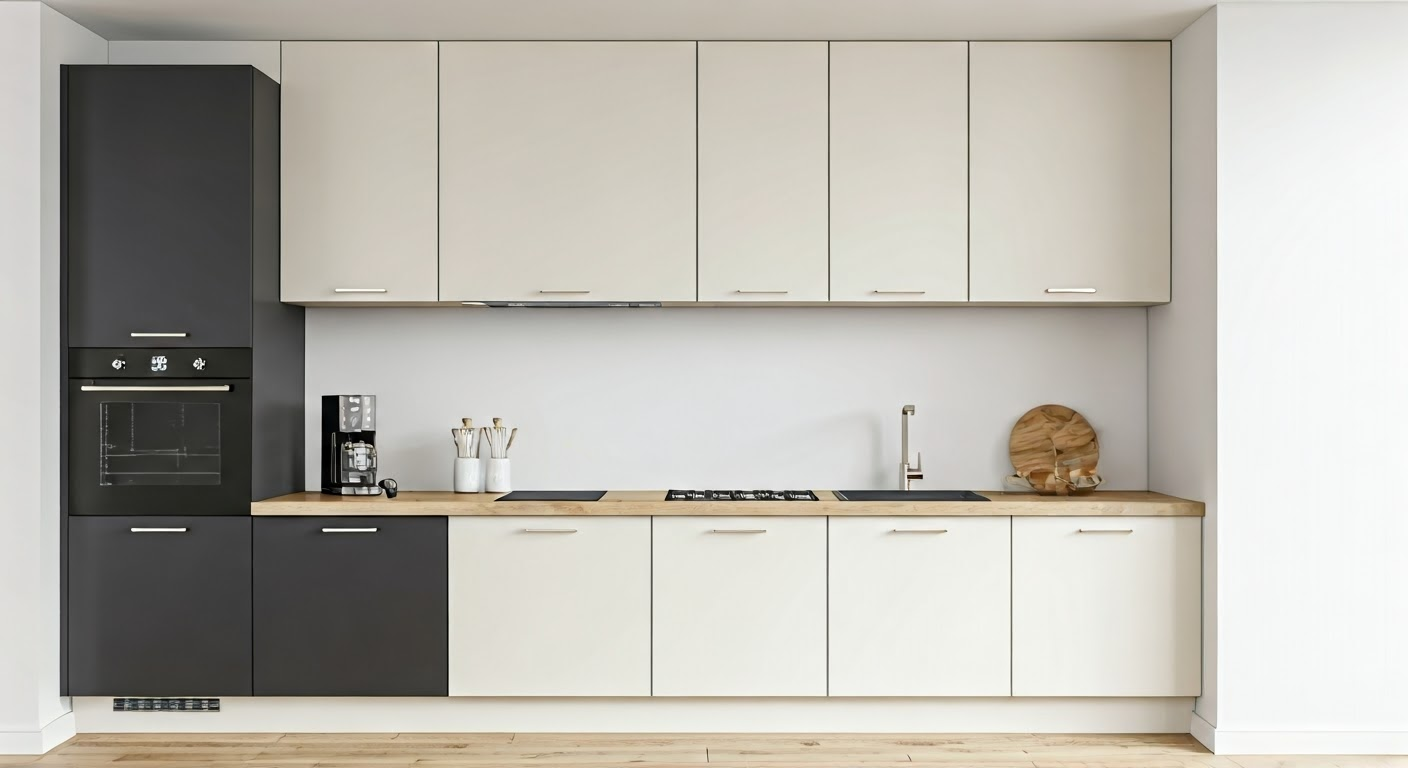 Should Kitchen Cabinets Be Darker or Lighter Than the Walls?