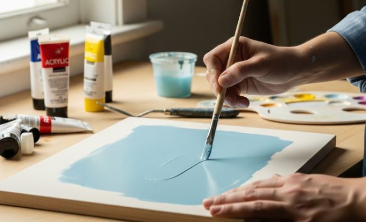 How to Get a Smooth Paint Finish with Acrylics