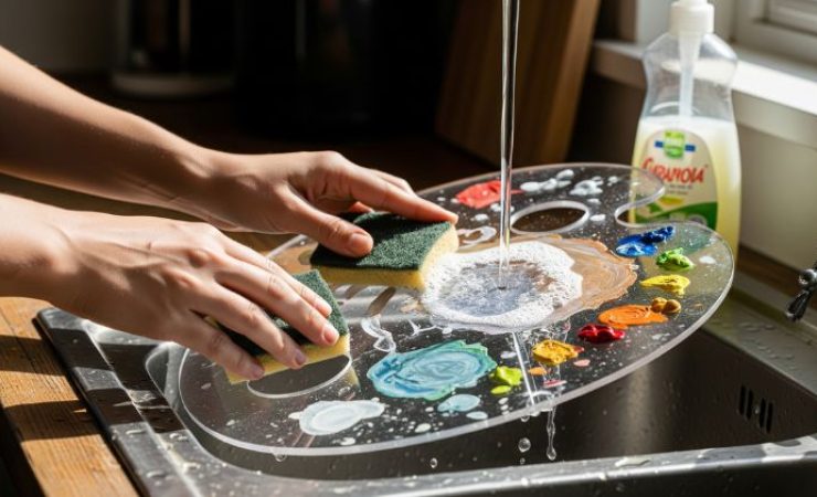 How to Wash an Acrylic Palette: Your Step-by-Step Guide
