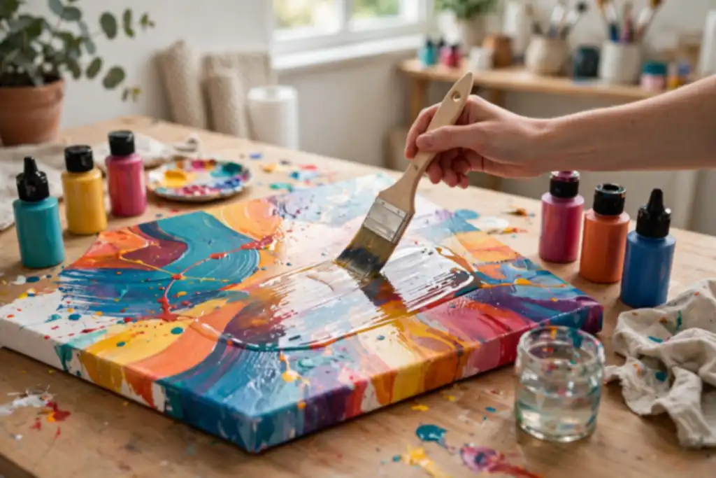 Best Clear Coat For Acrylic Paintings
