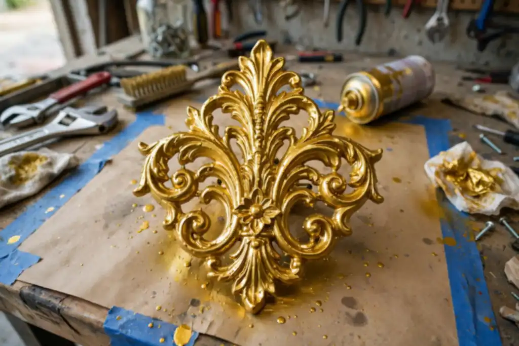 Best Metallic Gold Spray Paint For Metal