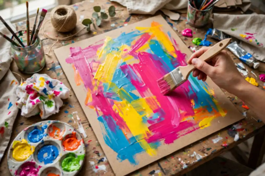 Best Paint For Cardboard