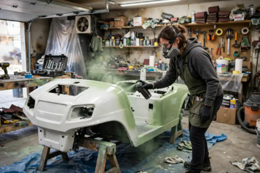 Best Paint For Golf Cart Body