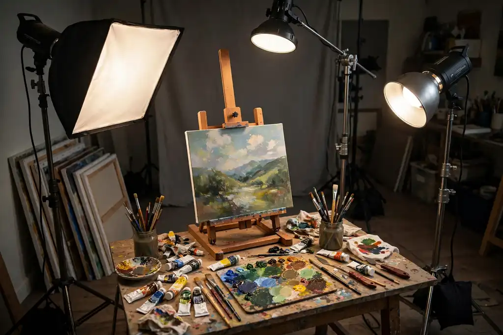 Best Studio Lighting For Painting